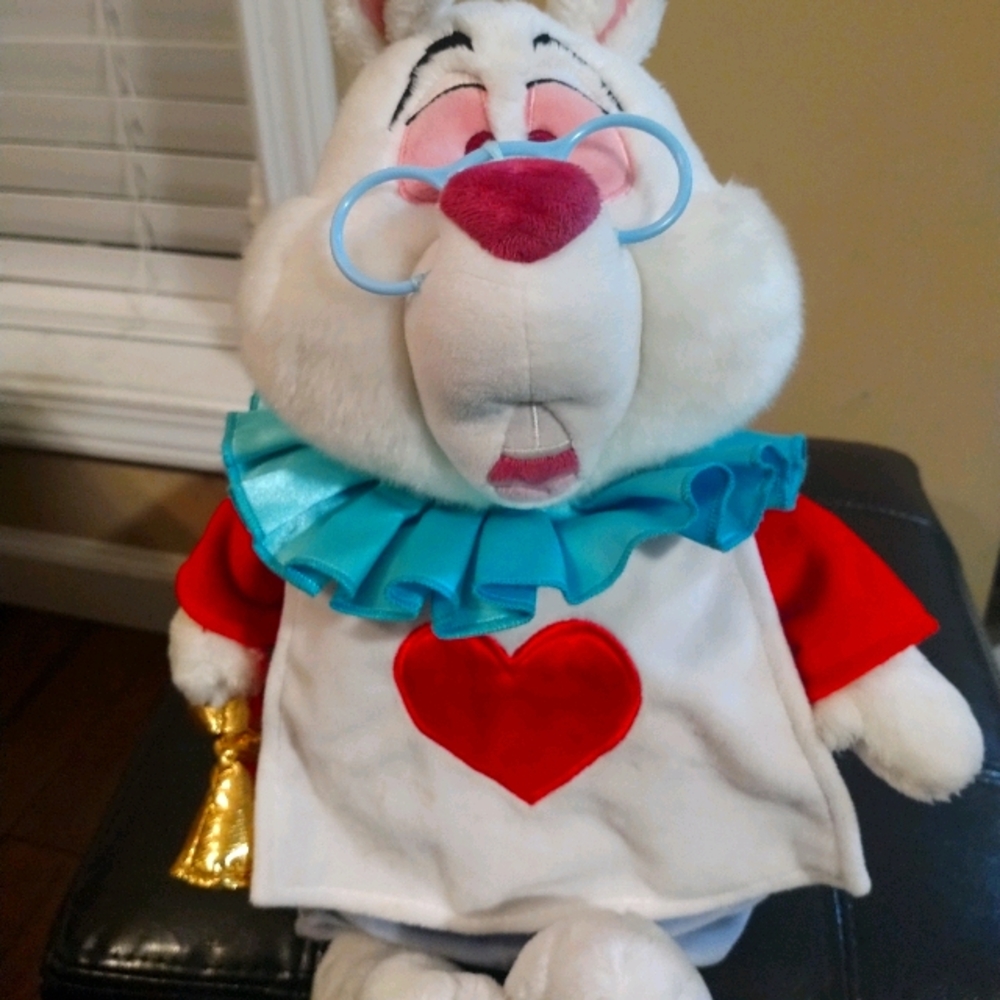 Alice in Wonderland White Rabbit Plush